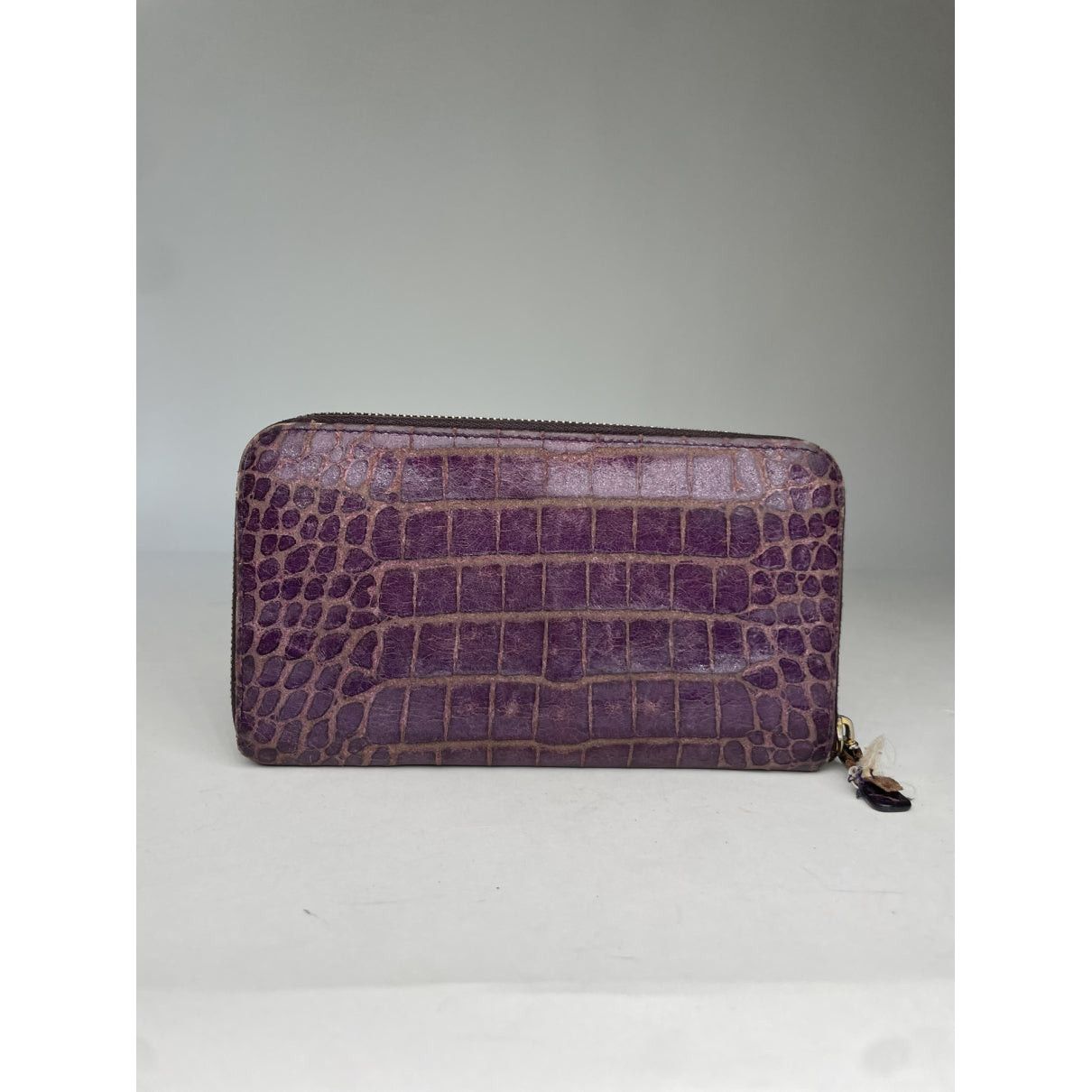 Miu Miu Purple Leather Wallet Size ONE SIZE - 2 Thumbnail