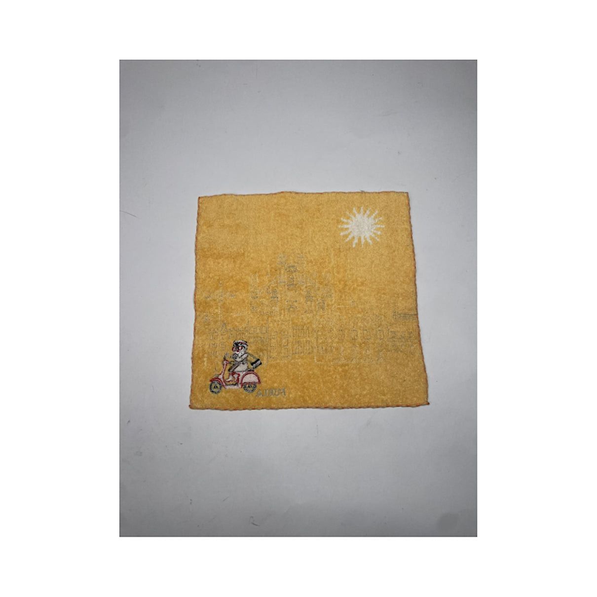 Furla Beige Cotton Scarf Size ONE SIZE - 4 Thumbnail