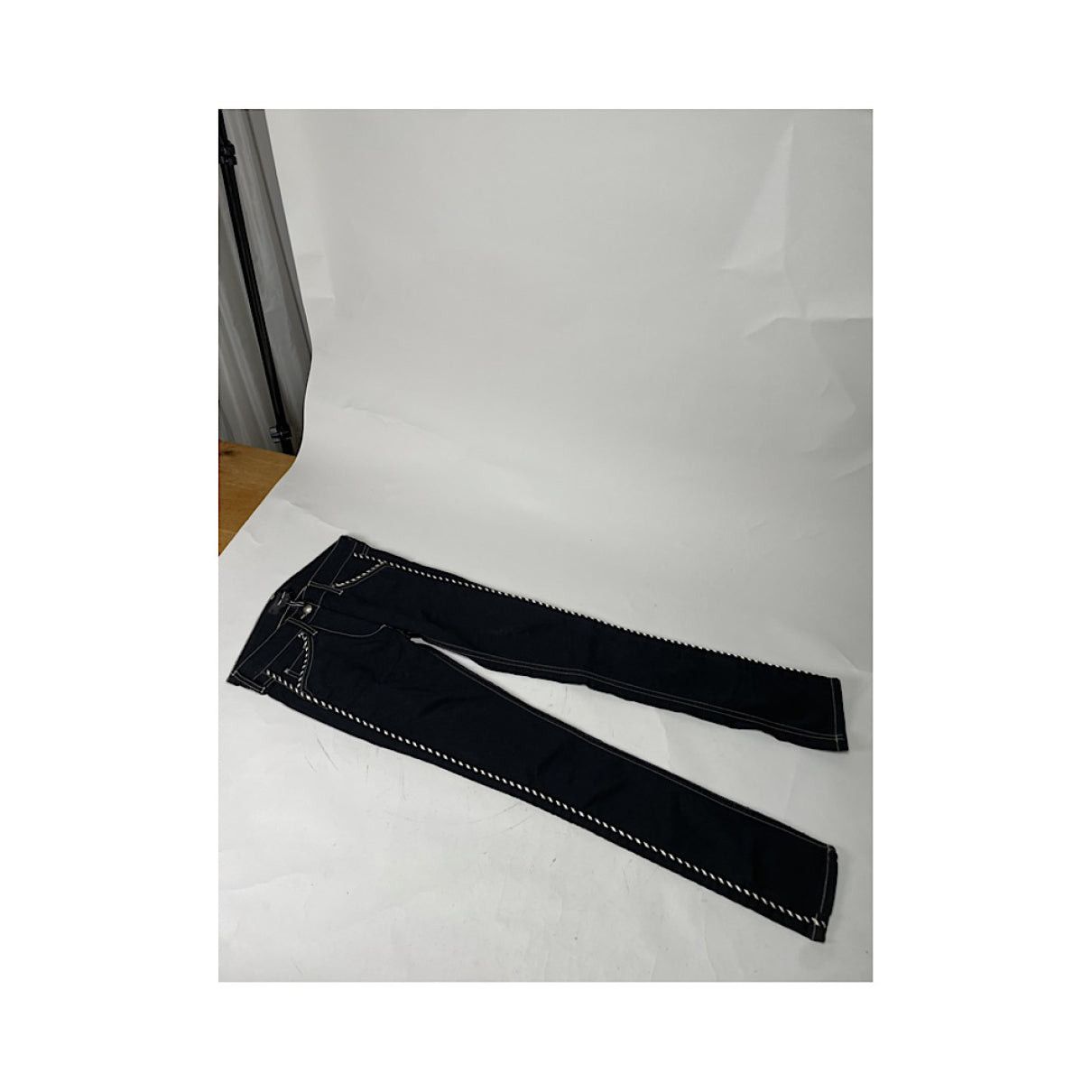 Isabel Marant Black Cotton Jean Size 24" / US 00 / IT 34 - 3 Thumbnail