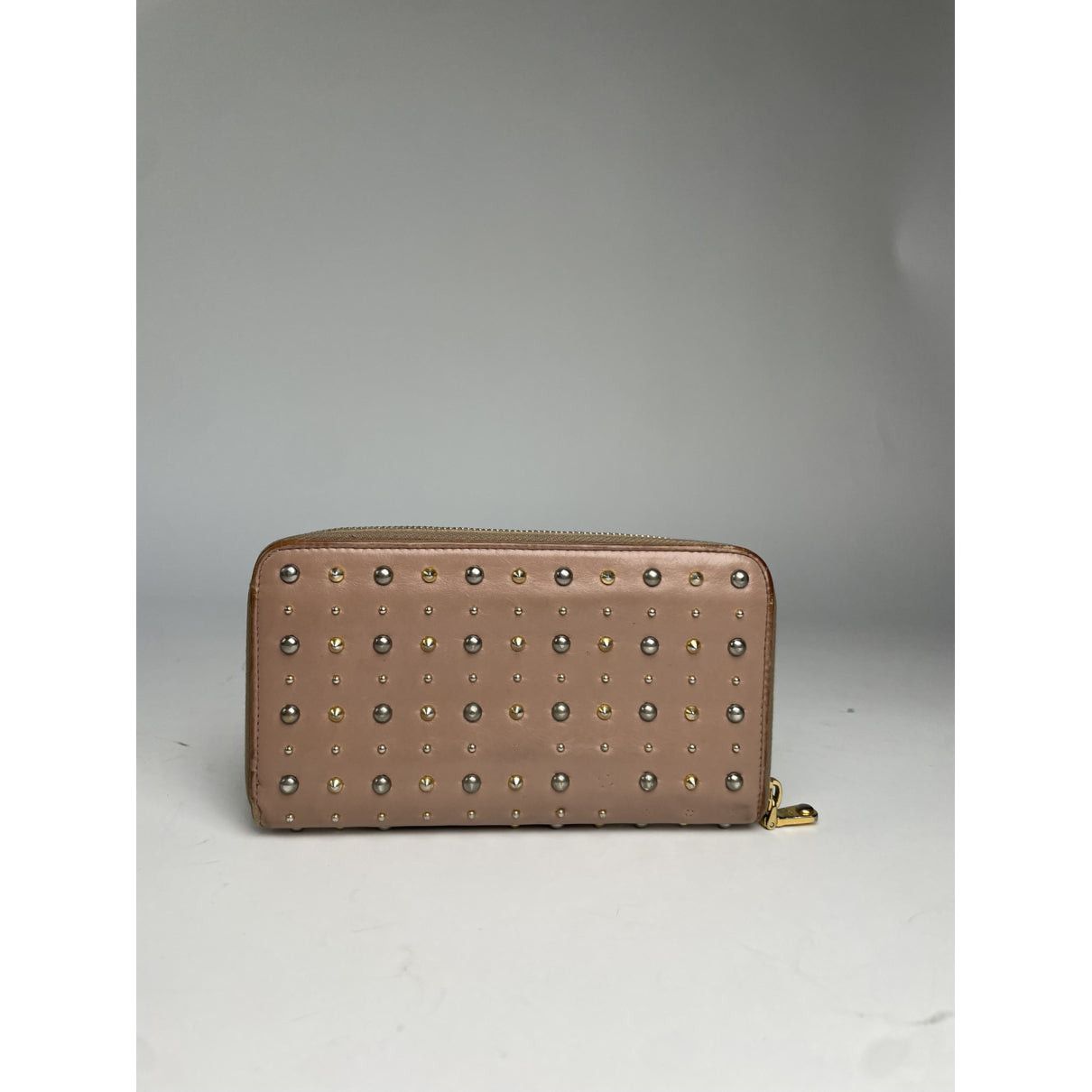 Miu Miu Pink Leather Wallet Size ONE SIZE - 2 Thumbnail