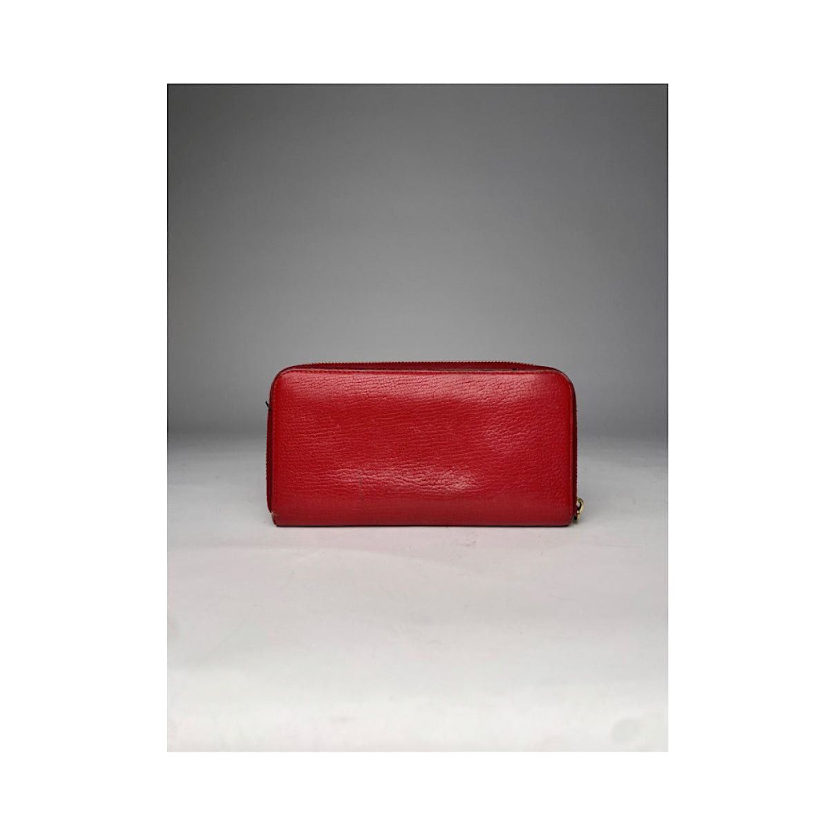Miu Miu Red Leather Wallet Size ONE SIZE - 2 Thumbnail