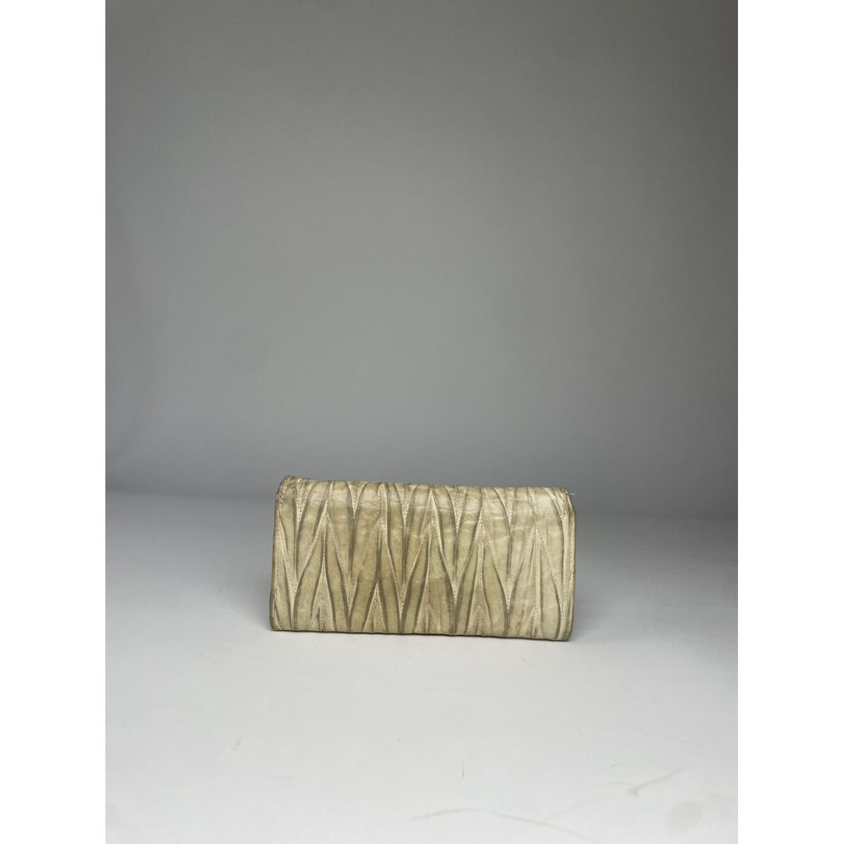 Miu Miu White Leather Wallet Size ONE SIZE - 2 Thumbnail