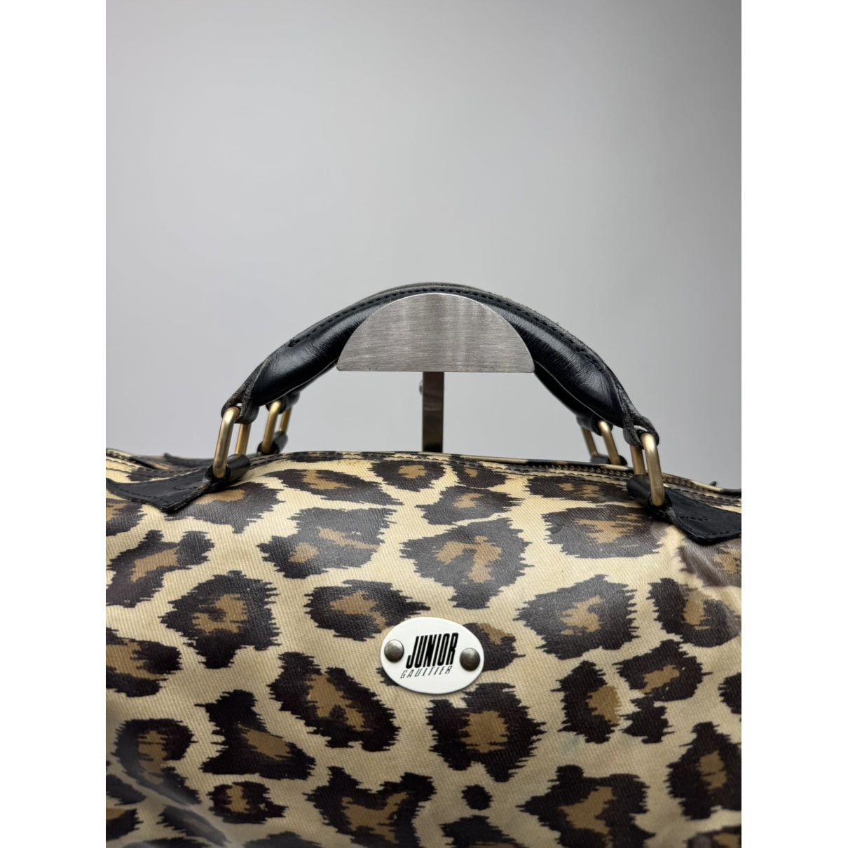 Other Gaultier Junior Black Leather Handbag Size ONE SIZE - 3 Thumbnail