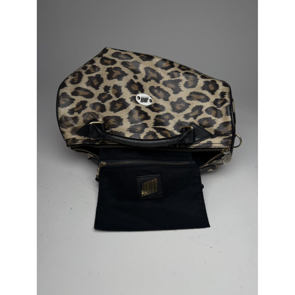 Other Gaultier Junior Black Leather Handbag Size ONE SIZE - 2 Thumbnail
