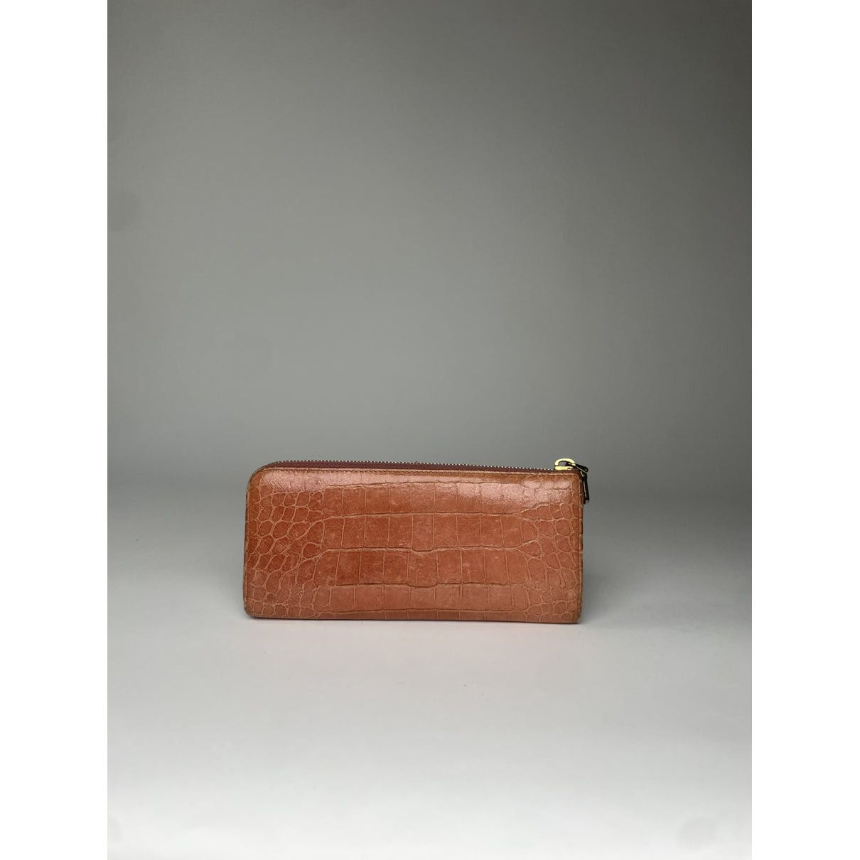 Miu Miu Orange Patent Leather Wallet Size ONE SIZE - 2 Thumbnail