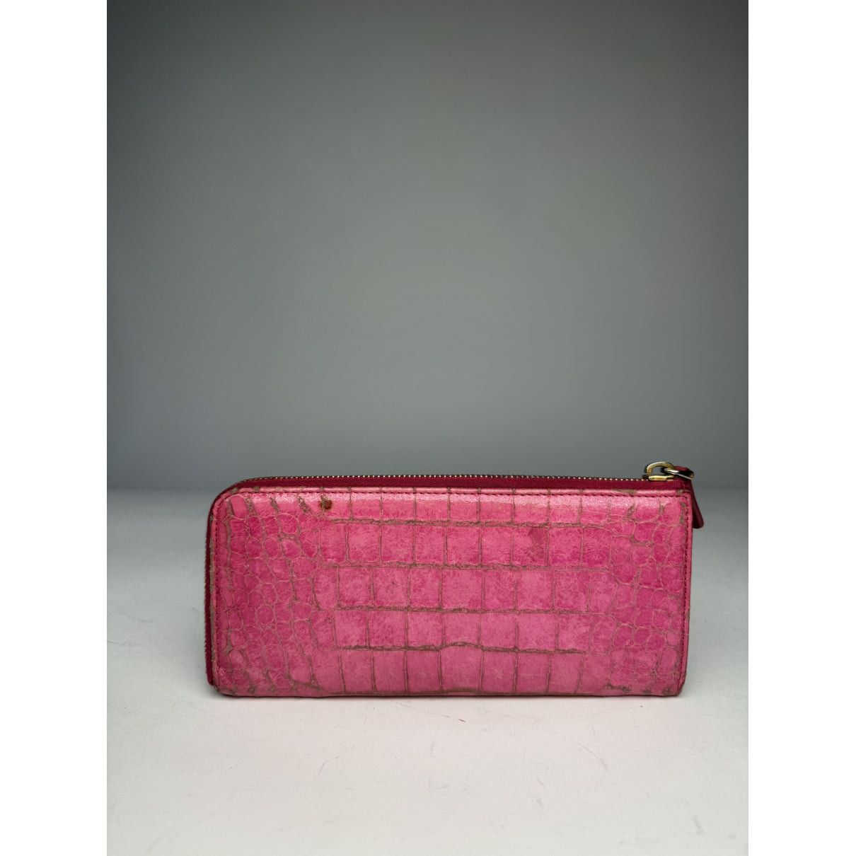Miu Miu Pink Leather Wallet Size ONE SIZE - 2 Thumbnail