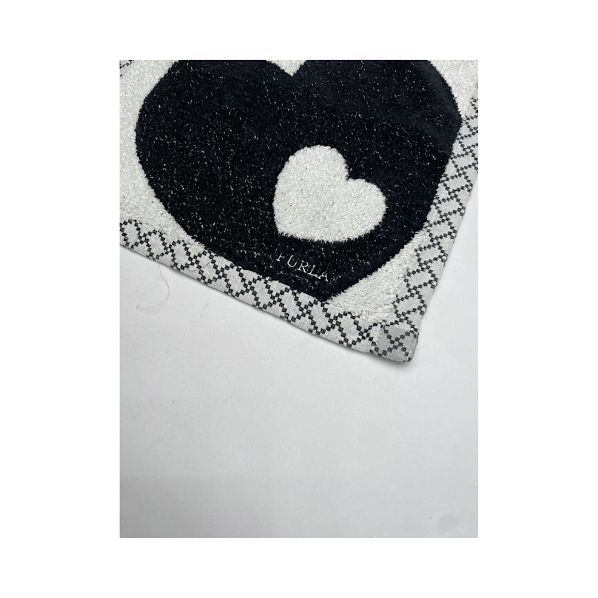 Furla Black Cotton Scarf Size ONE SIZE - 2 Thumbnail