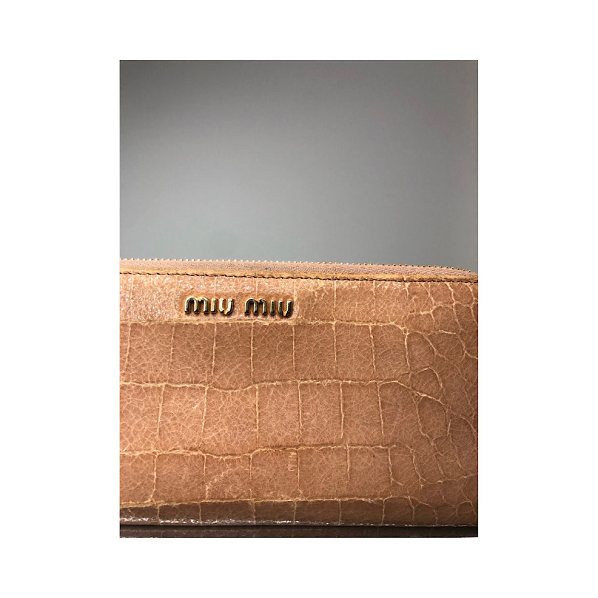 Miu Miu Brown Leather Wallet Size ONE SIZE - 5 Thumbnail