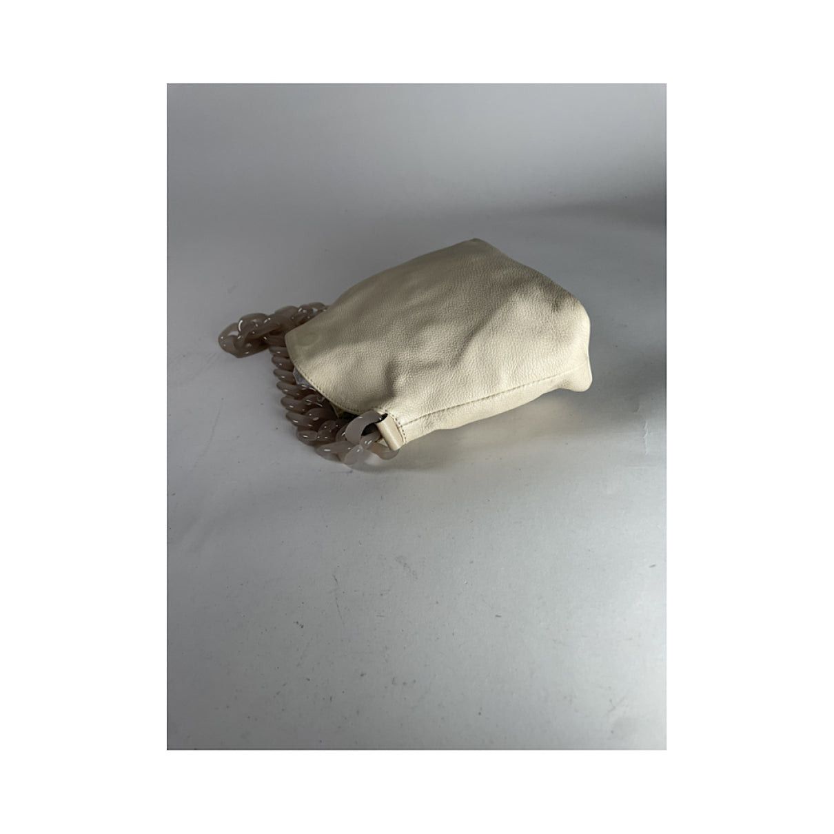 Giorgio Armani Beige Leather Handbag Size ONE SIZE - 3 Thumbnail