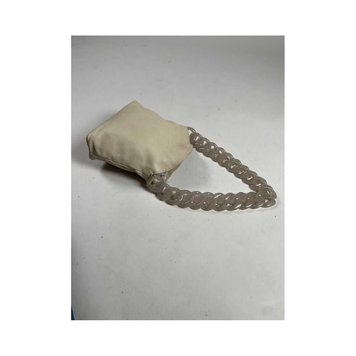 Giorgio Armani Beige Leather Handbag Size ONE SIZE - 4 Thumbnail