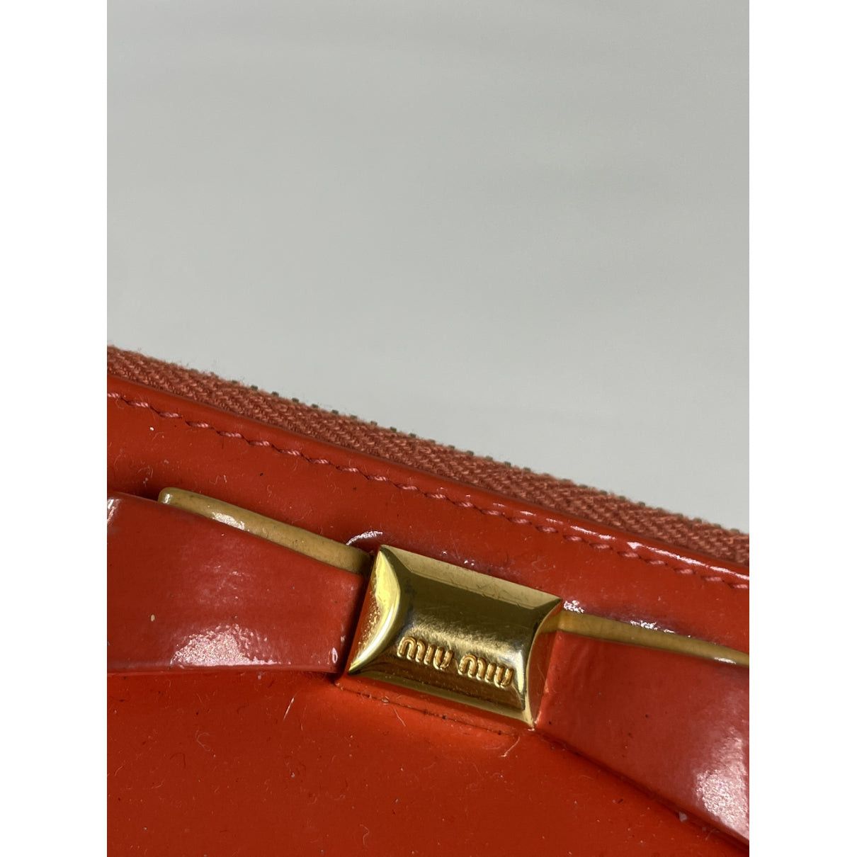 Miu Miu Red Patent Leather Purse Size ONE SIZE - 5 Thumbnail