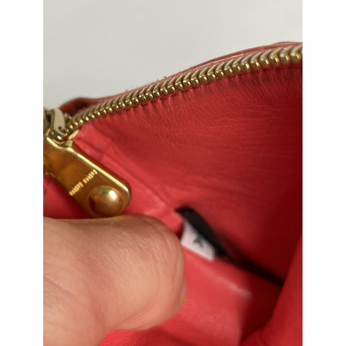 Miu Miu Red Patent Leather Purse Size ONE SIZE - 4 Thumbnail