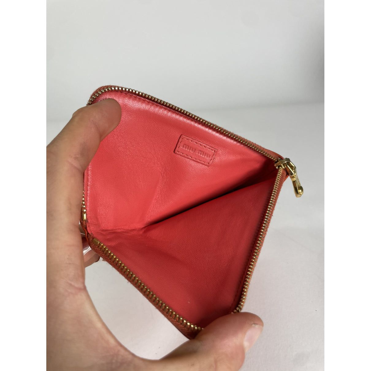 Miu Miu Red Patent Leather Purse Size ONE SIZE - 3 Thumbnail