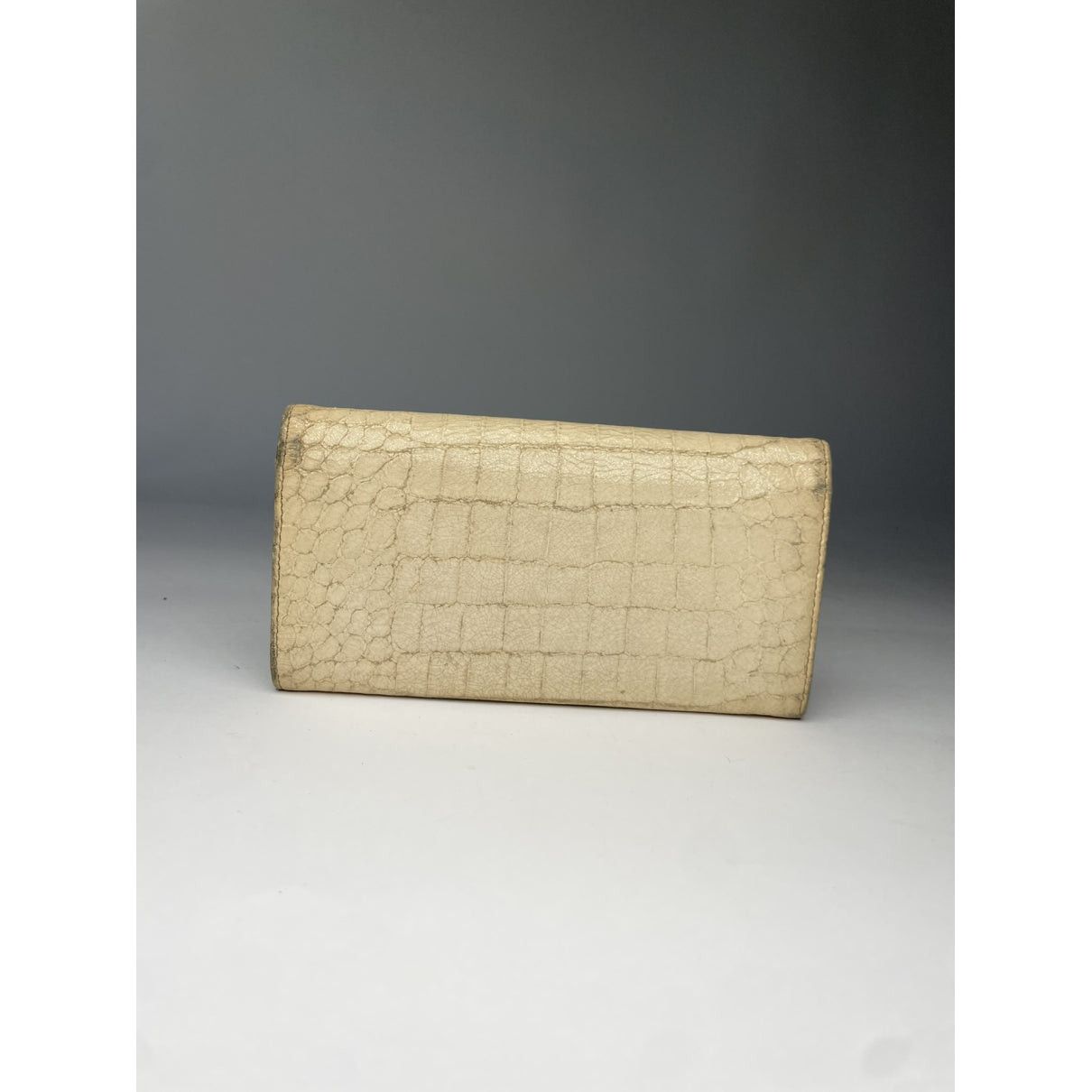 Miu Miu White Leather Wallet Size ONE SIZE - 2 Thumbnail