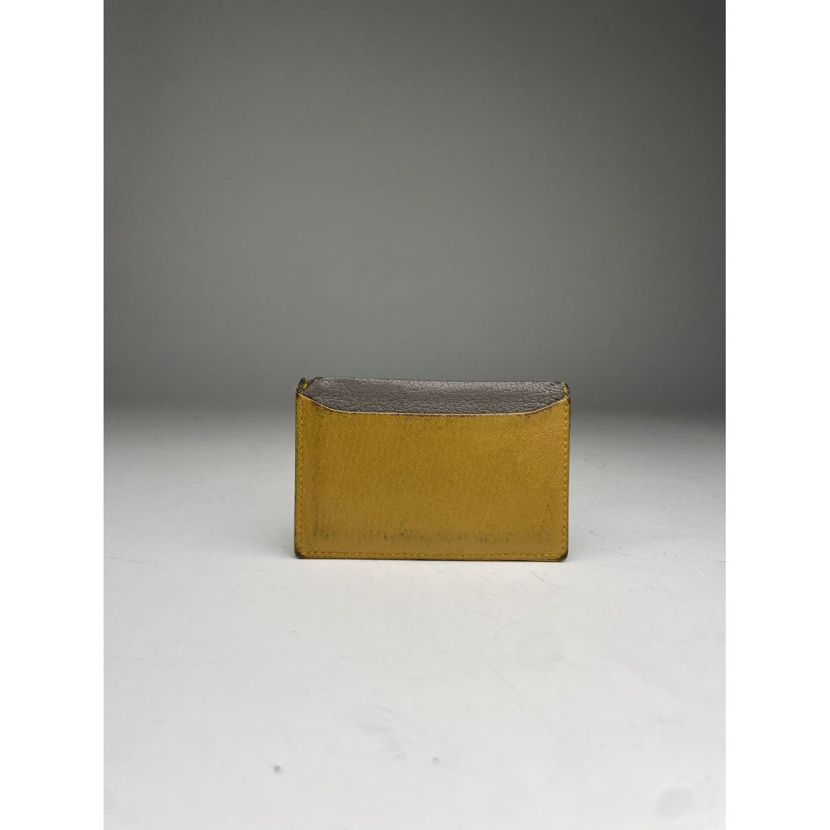 Miu Miu Yellow Leather Purse Size ONE SIZE - 2 Thumbnail