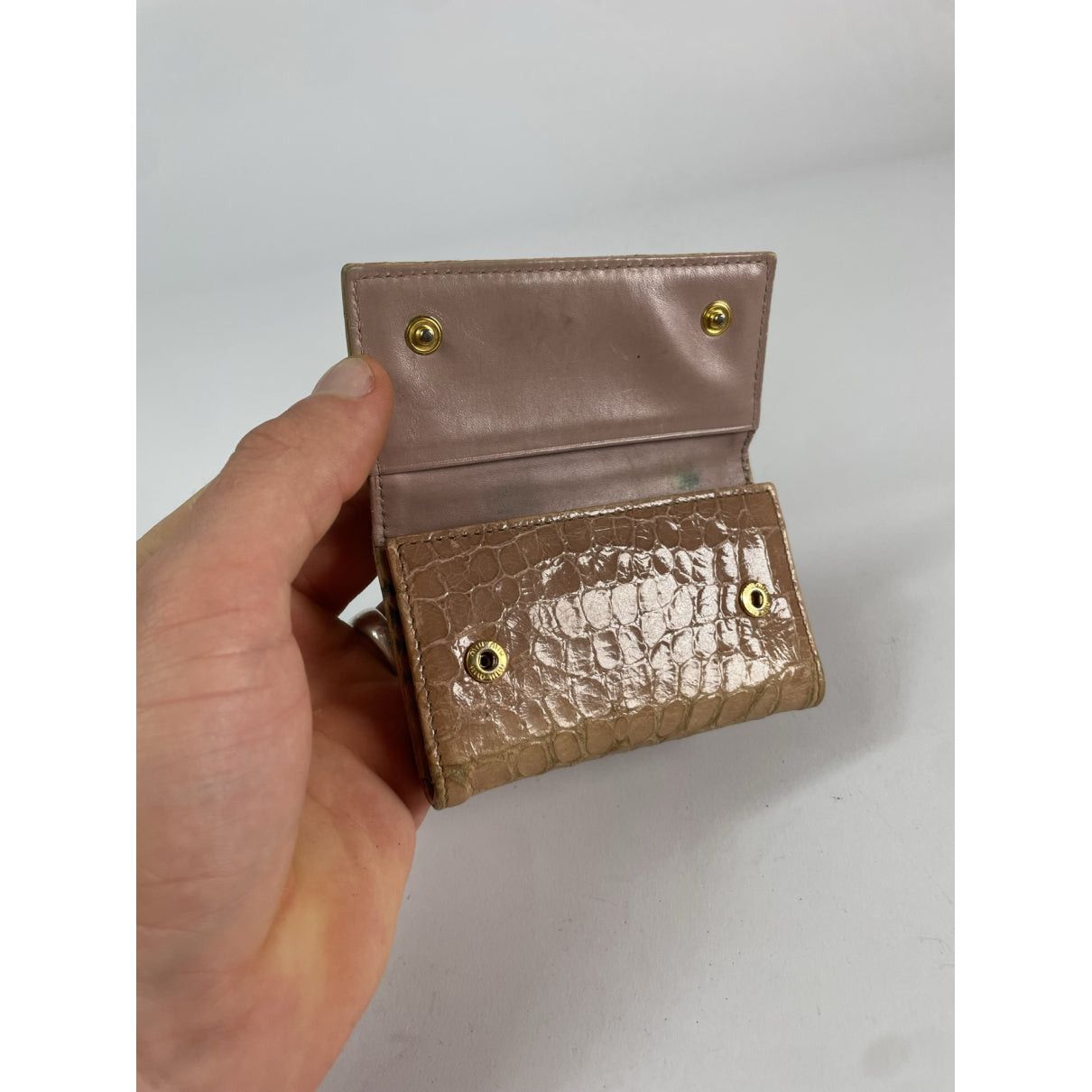 Miu Miu Beige Leather Purse Size ONE SIZE - 5 Thumbnail
