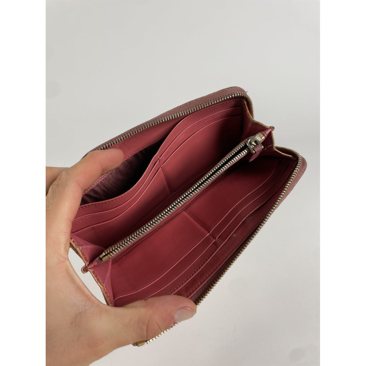 Miu Miu Orange Leather Wallet Size ONE SIZE - 4 Thumbnail
