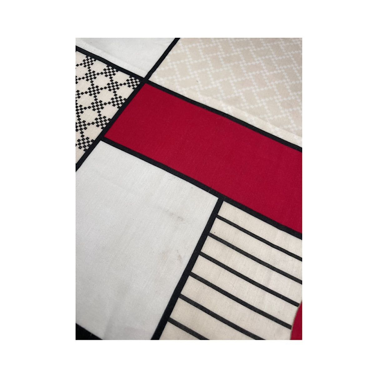 Furla Black Cotton Scarf Size ONE SIZE - 3 Thumbnail