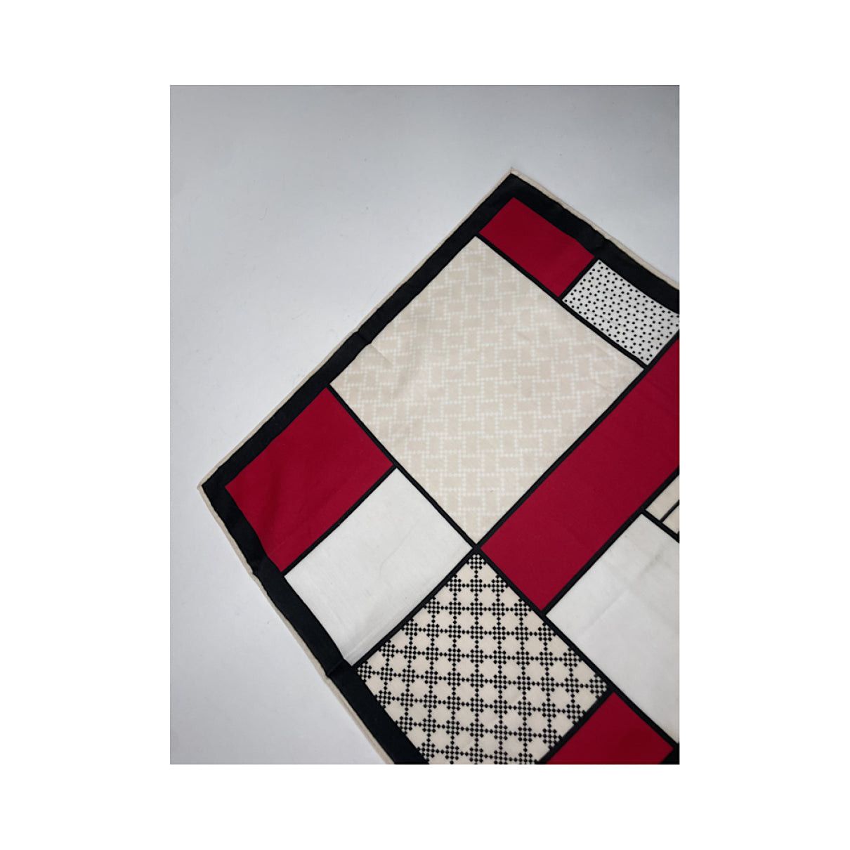 Furla Black Cotton Scarf Size ONE SIZE - 4 Thumbnail