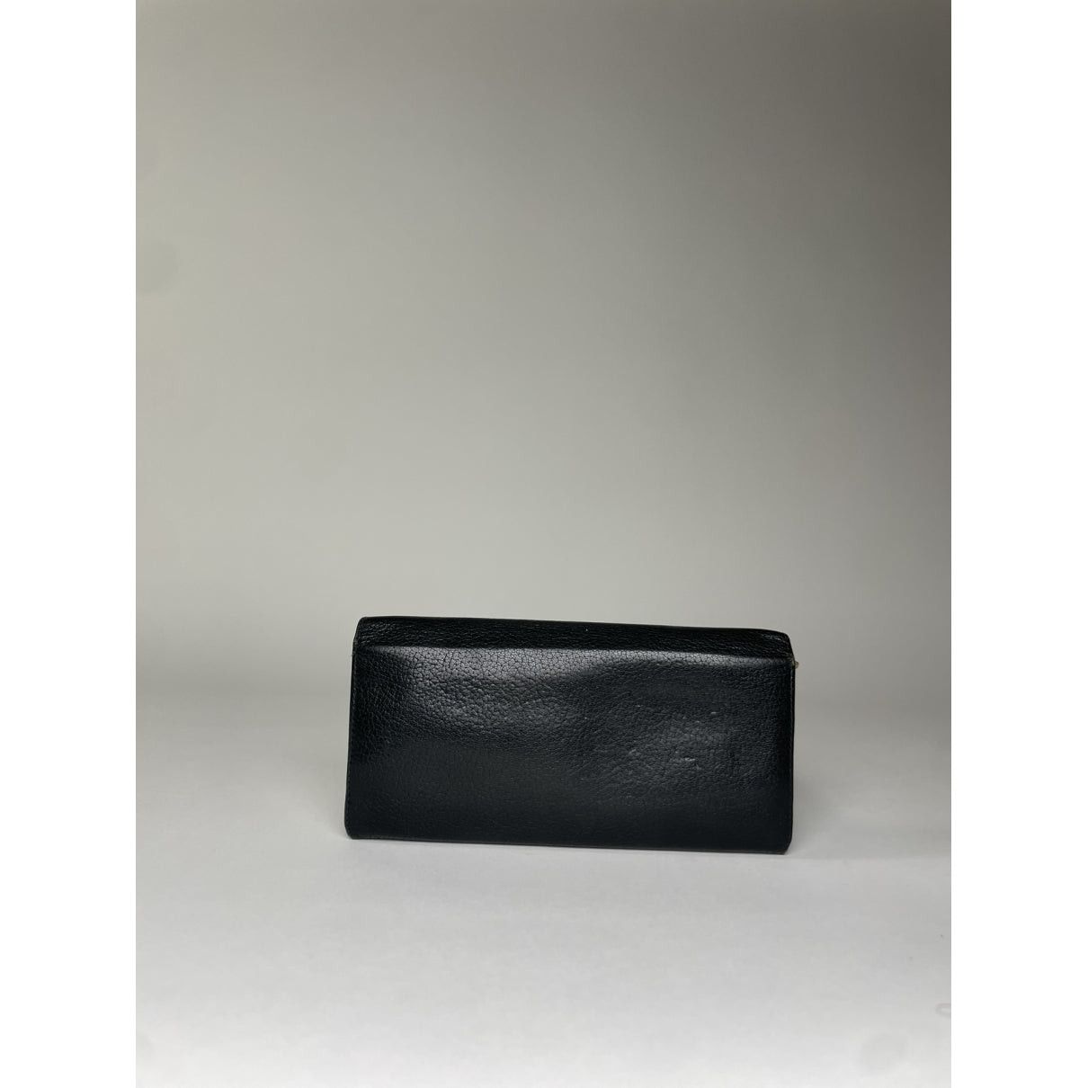 Miu Miu Black Leather Wallet Size ONE SIZE - 2 Thumbnail