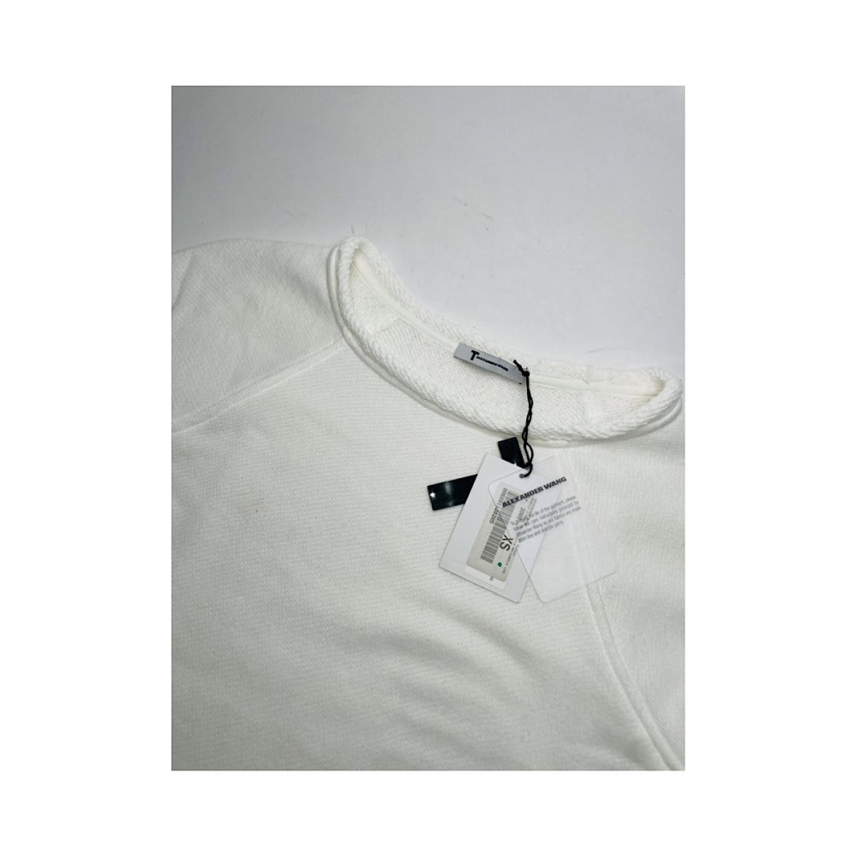 T by Alexander Wang White Cotton Knitwear & Sweatshirt Size S / US 4 / IT 40 - 2 Thumbnail