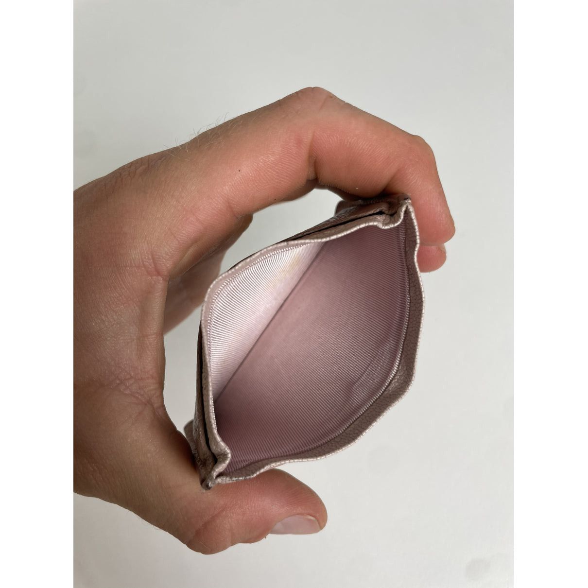 Miu Miu Pink Leather Purse Size ONE SIZE - 3 Thumbnail
