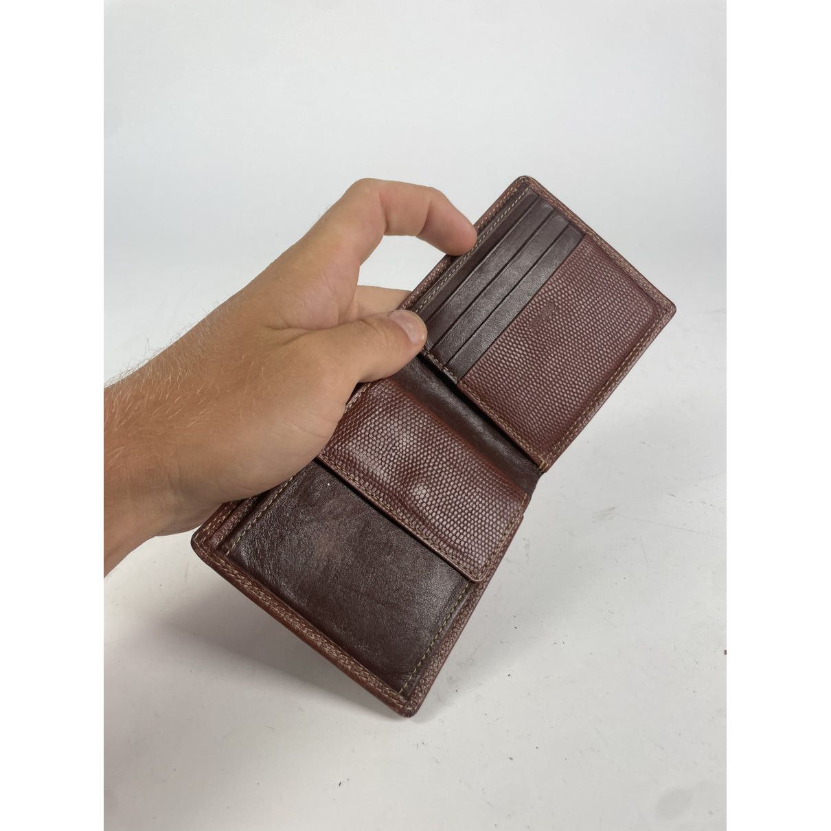 Kenzo Brown Leather Purse Size ONE SIZE - 4 Thumbnail