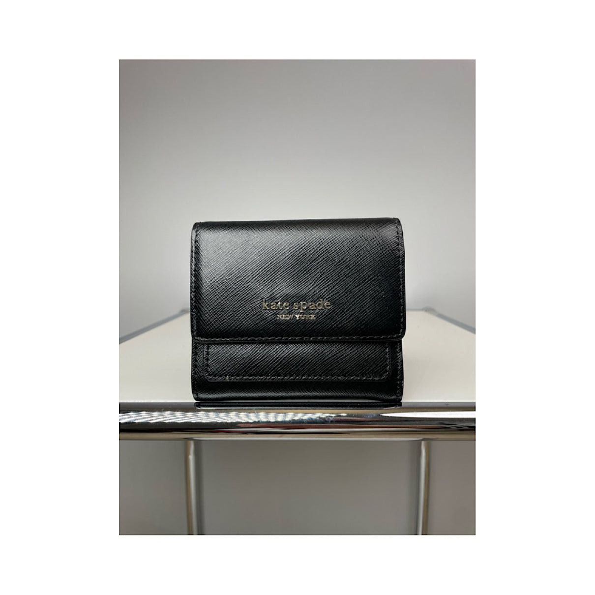 Kate Spade Black Leather Wallet Size ONE SIZE - 3 Thumbnail