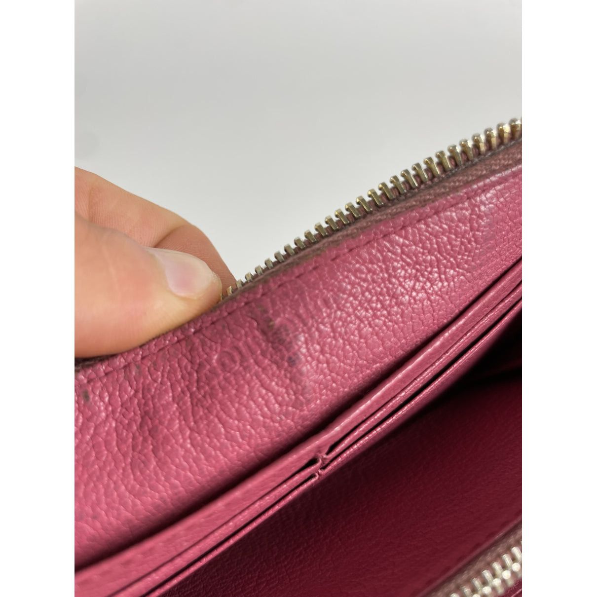 Miu Miu Purple Leather Wallet Size ONE SIZE - 4 Thumbnail