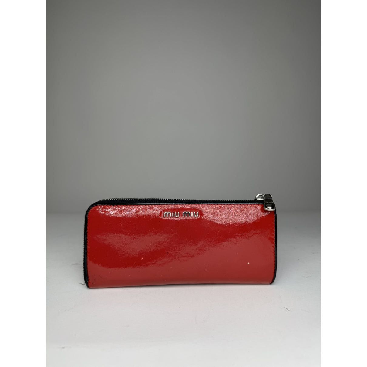 Miu Miu Red Patent Leather Wallet Size ONE SIZE - 5 Thumbnail