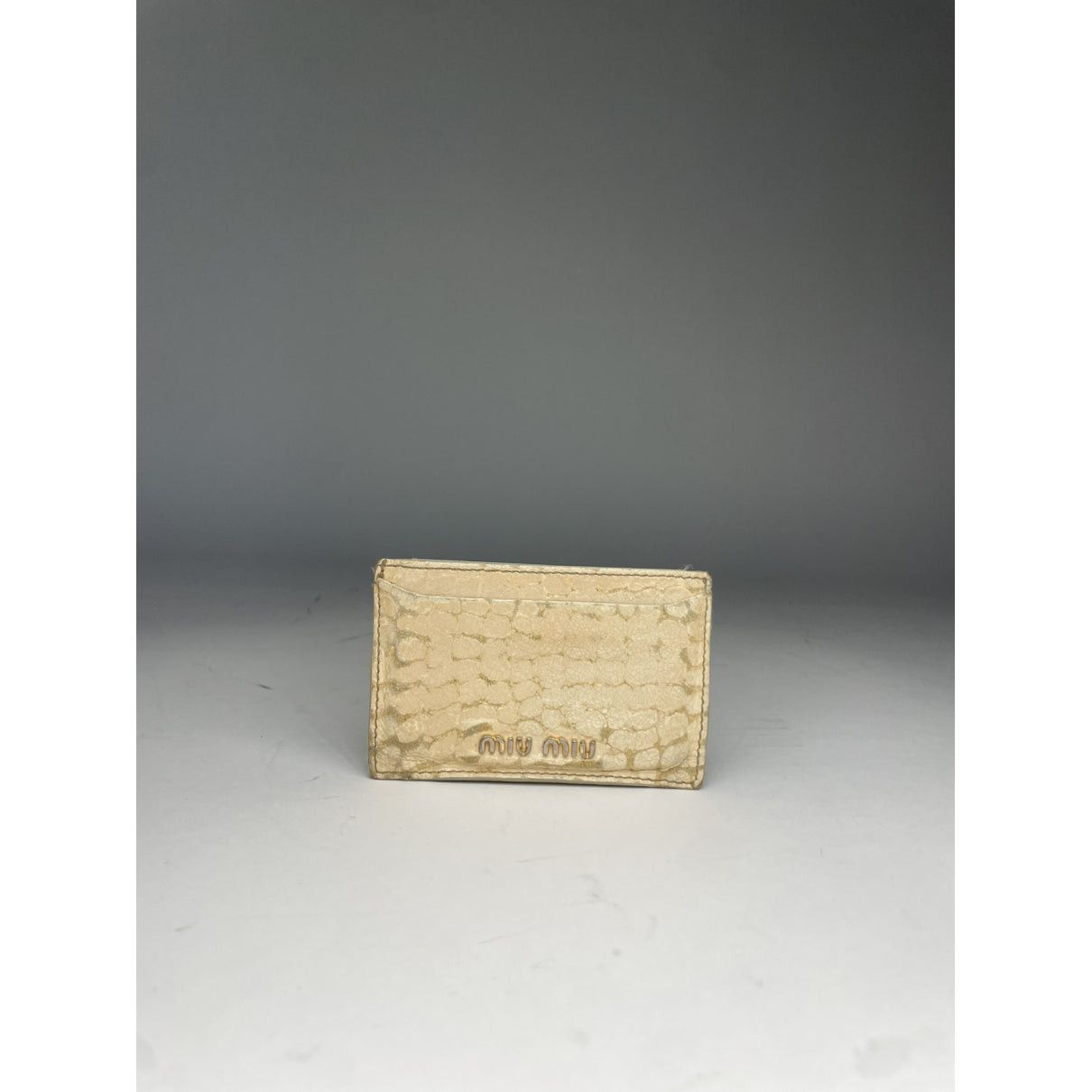 Miu Miu White Leather Purse Size ONE SIZE - 5 Thumbnail