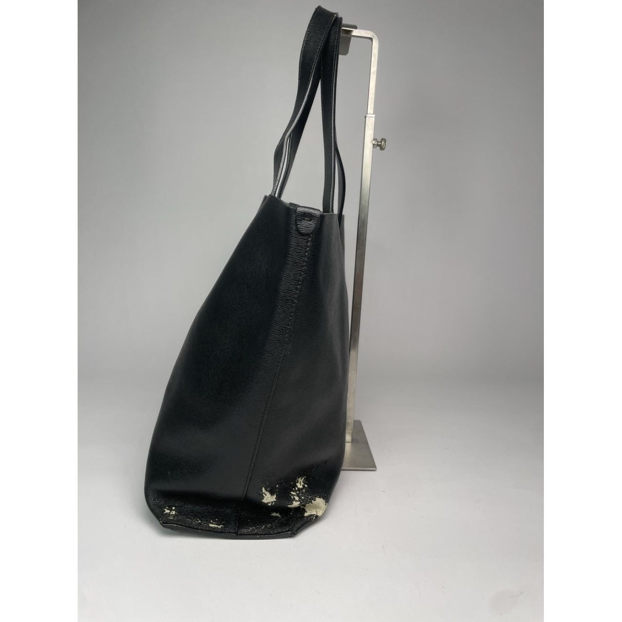 Giorgio Armani Black Leather Handbag Size ONE SIZE - 5 Thumbnail