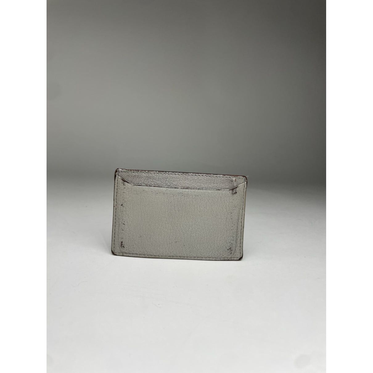 Miu Miu Grey Leather Purse Size ONE SIZE - 2 Thumbnail