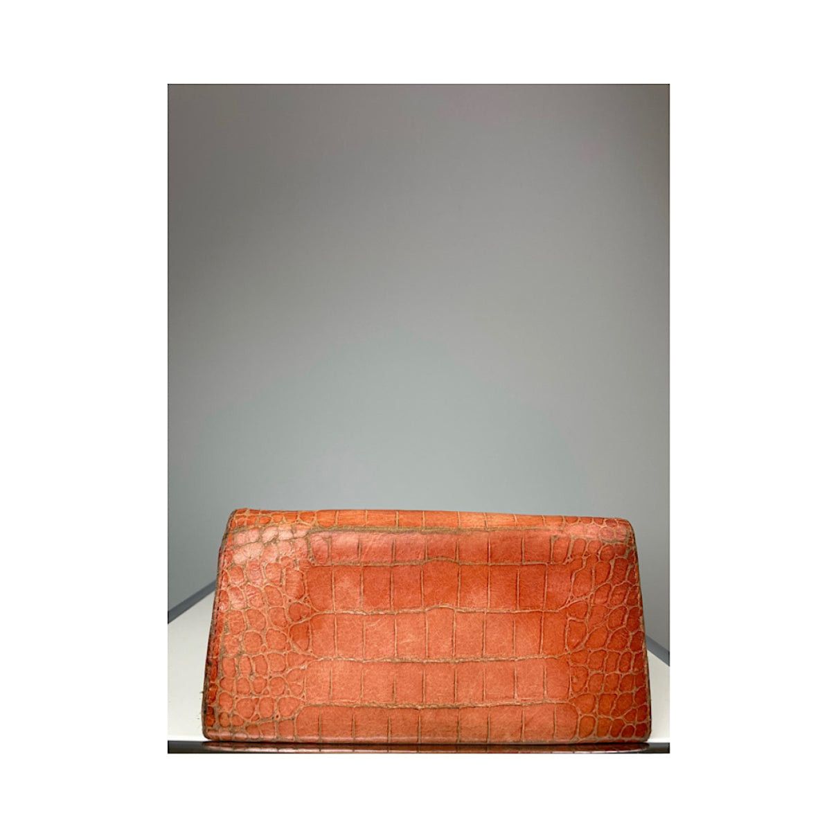 Miu Miu Orange Leather Wallet Size ONE SIZE - 2 Thumbnail