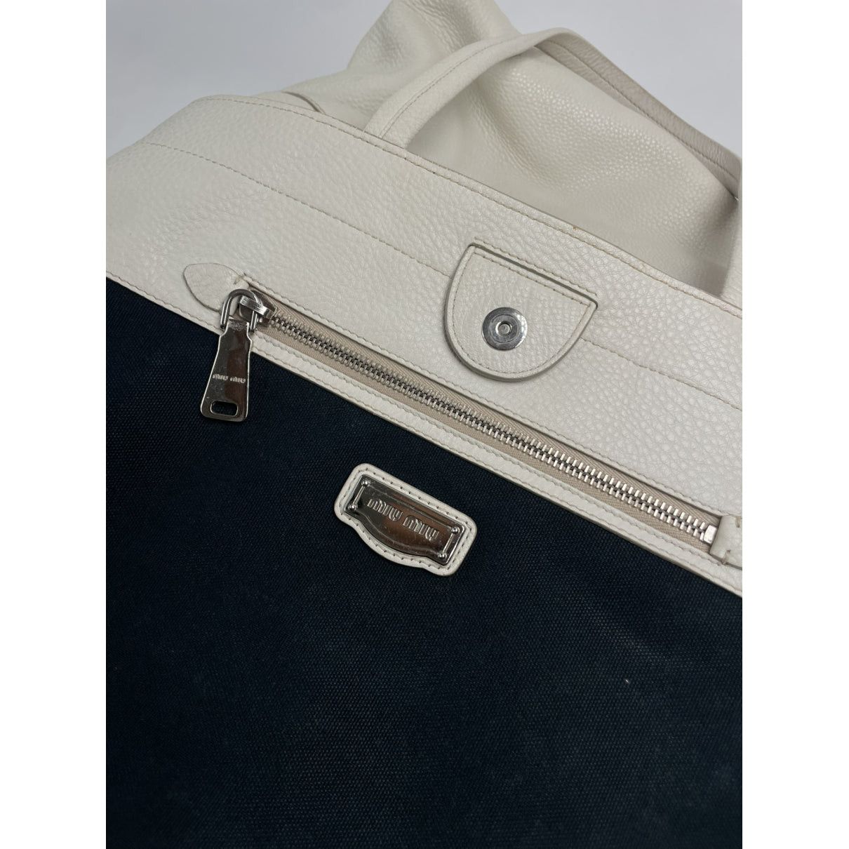 Miu Miu Bow bag White Leather Handbag Size ONE SIZE - 4 Thumbnail