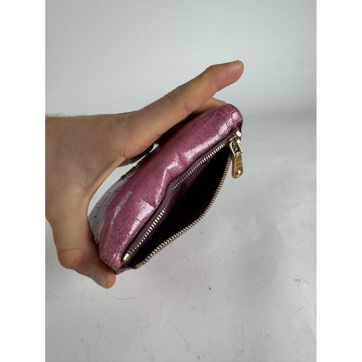 Miu Miu Pink Leather Wallet Size ONE SIZE - 3 Thumbnail