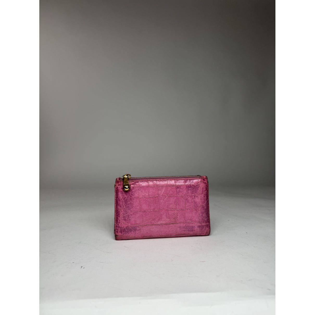 Miu Miu Pink Leather Wallet Size ONE SIZE - 2 Thumbnail