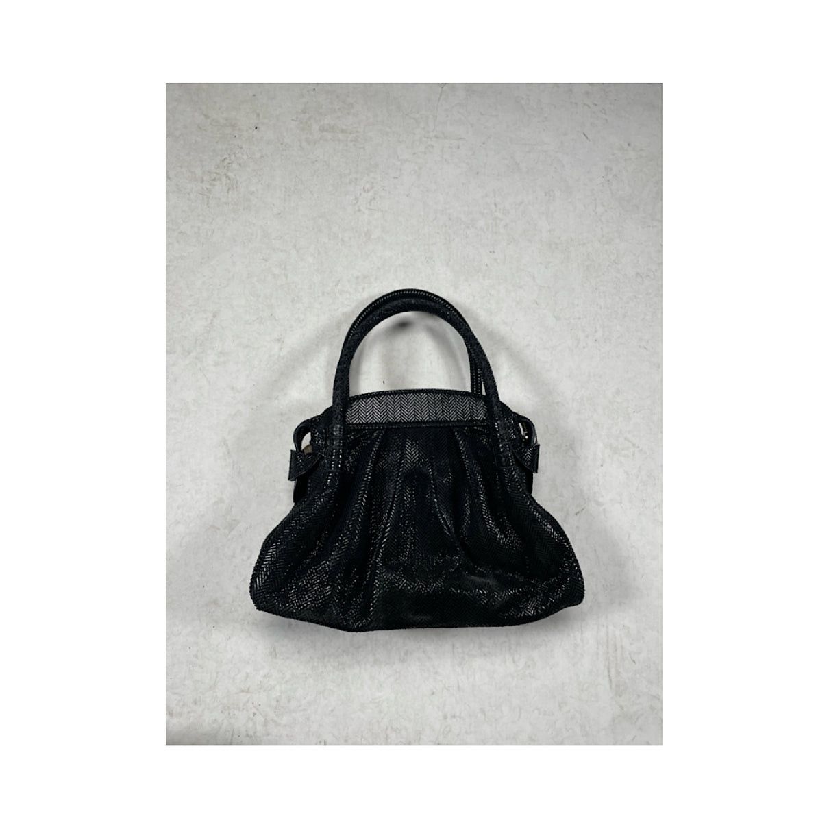 Giorgio Armani Black Leather Handbag Size ONE SIZE - 4 Thumbnail