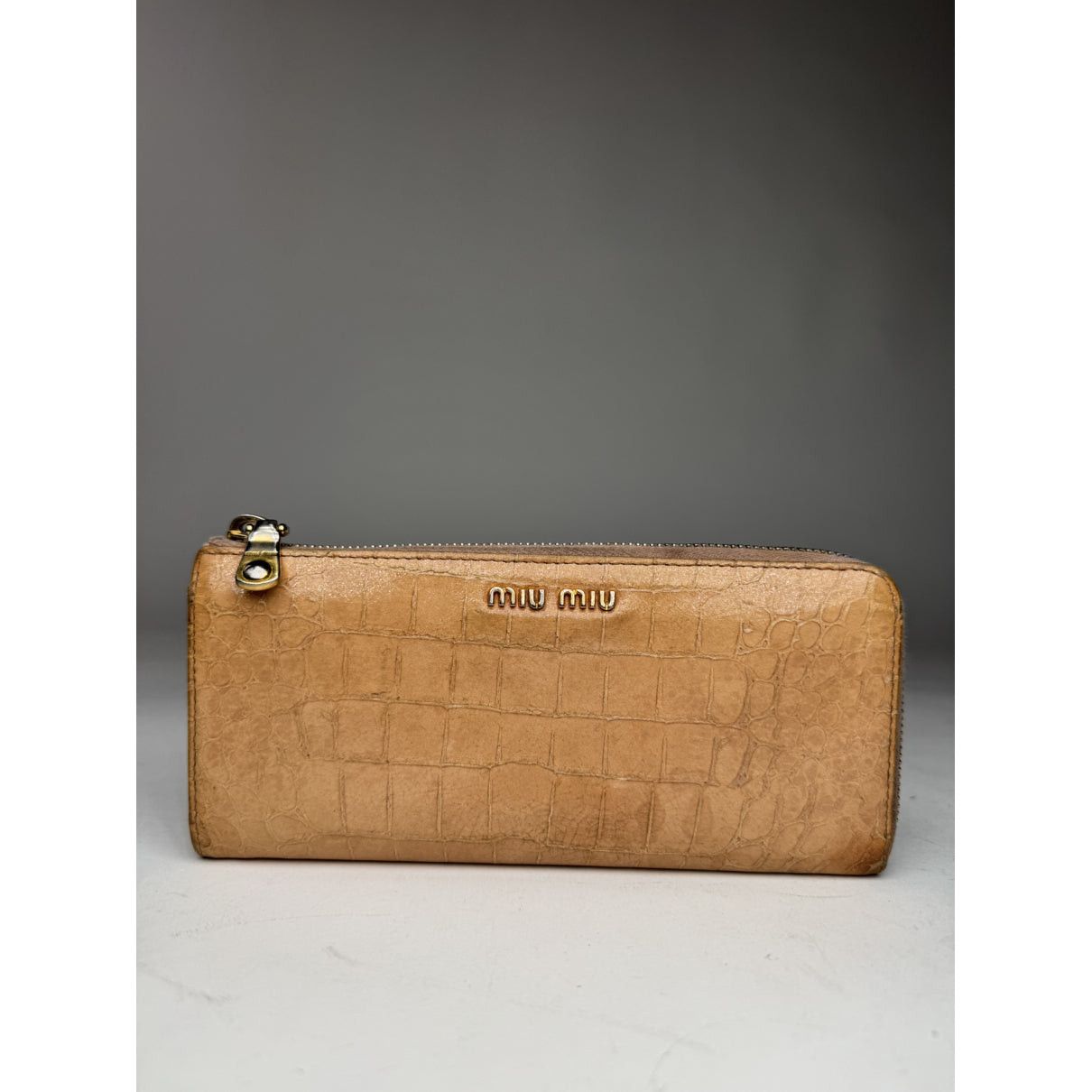 Miu Miu Brown Leather Wallet Size ONE SIZE - 5 Thumbnail