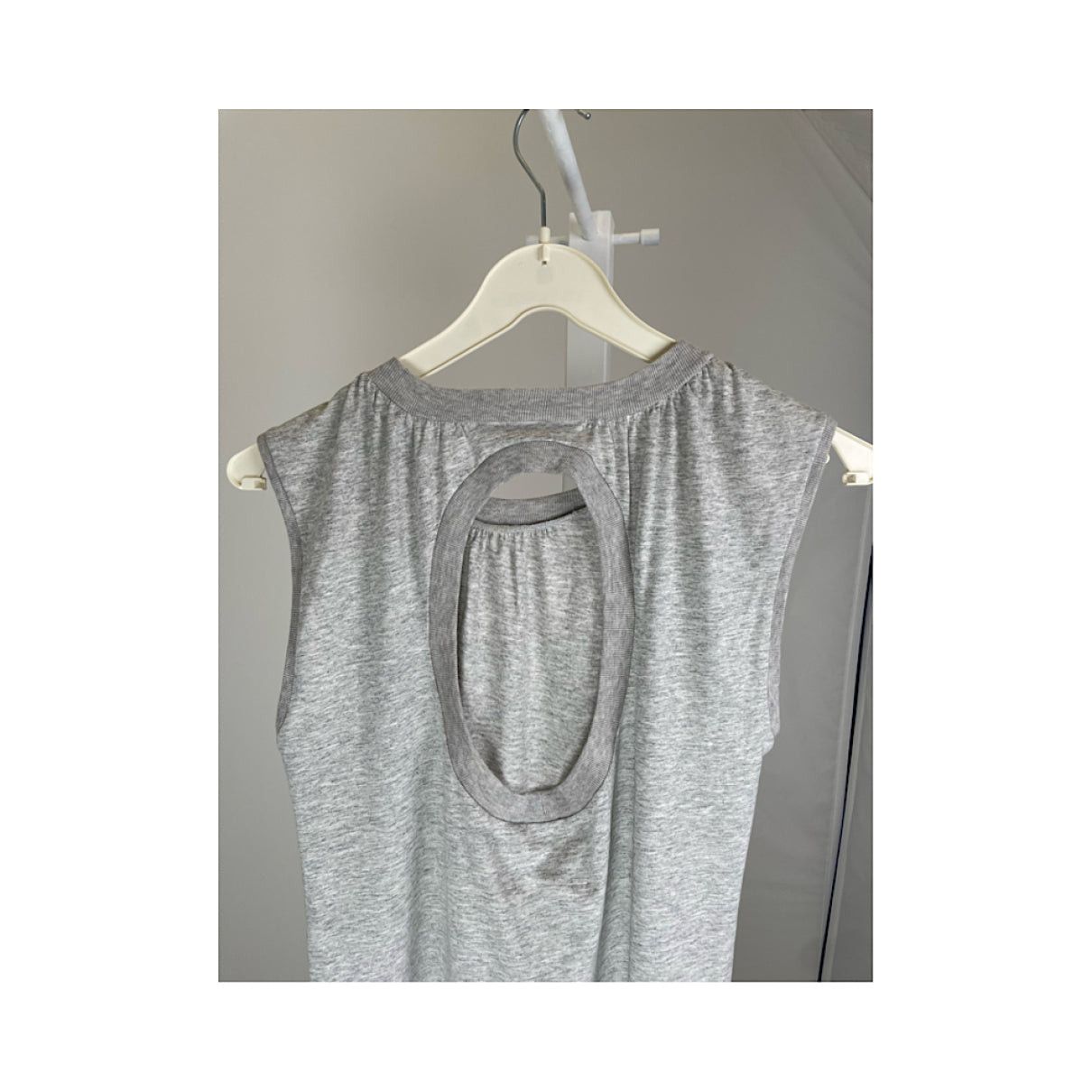 MM6 Silver Cotton Dresse Size M / US 6-8 / IT 42-44 - 4 Thumbnail