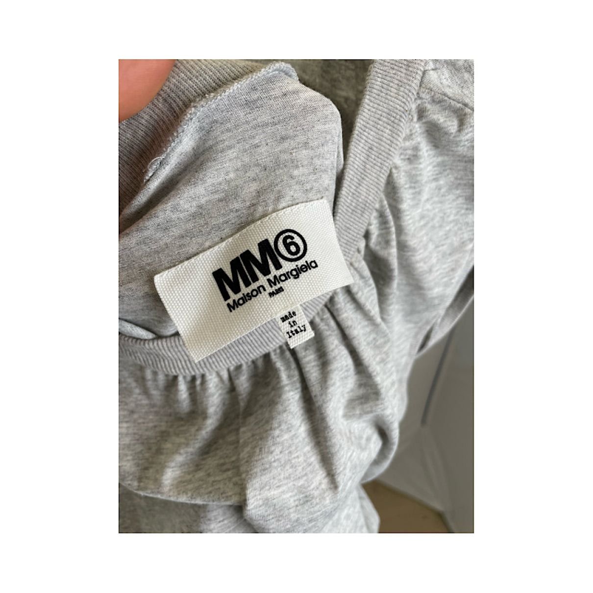 MM6 Silver Cotton Dresse Size M / US 6-8 / IT 42-44 - 5 Thumbnail