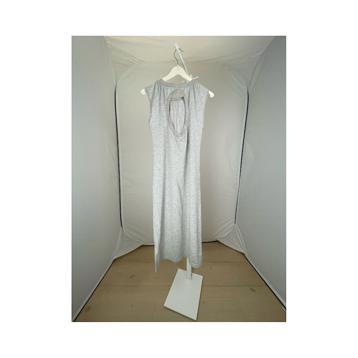 MM6 Silver Cotton Dresse Size M / US 6-8 / IT 42-44 - 2 Thumbnail