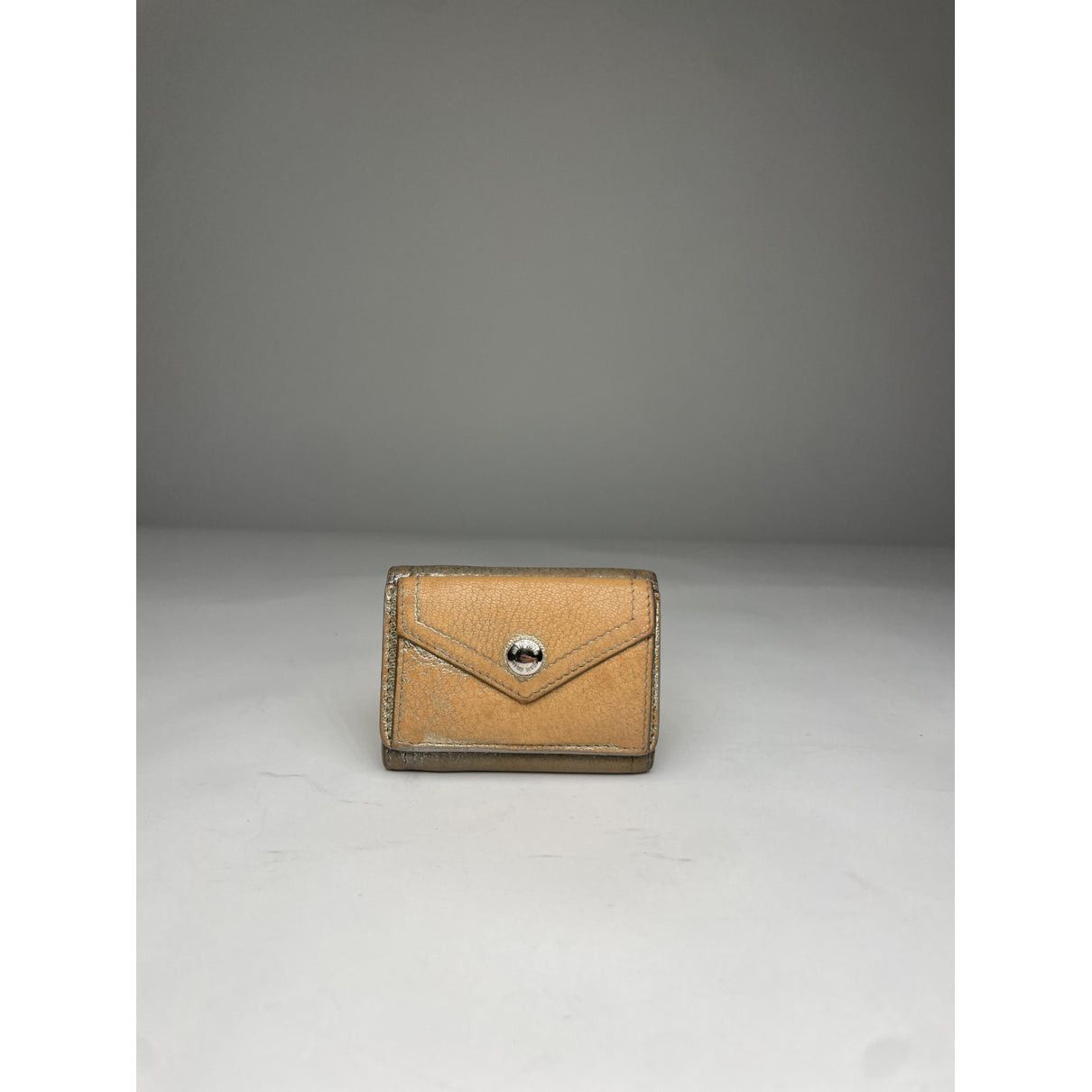 Miu Miu Silver Leather Purse Size ONE SIZE - 3 Thumbnail