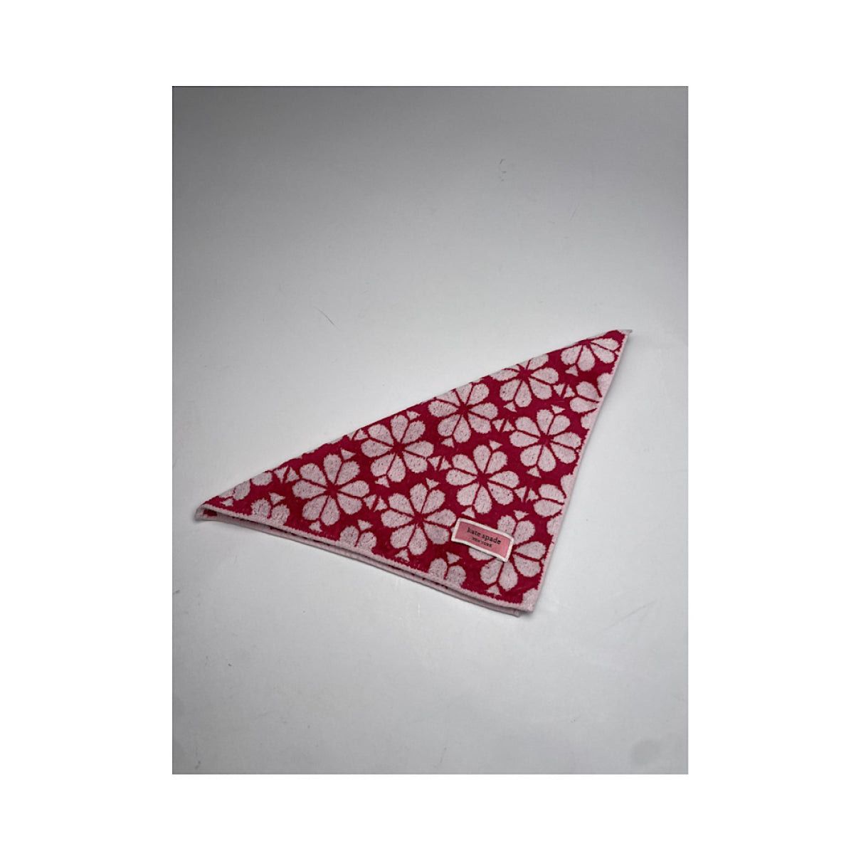 Kate Spade Pink Cotton Scarf Size ONE SIZE - 5 Thumbnail