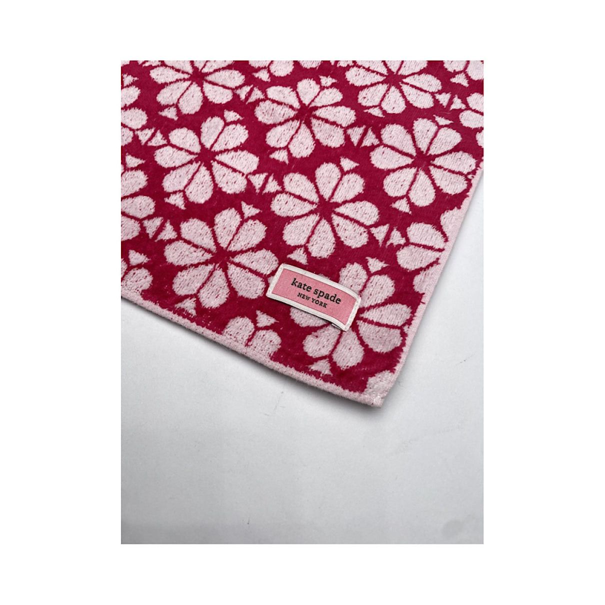 Kate Spade Pink Cotton Scarf Size ONE SIZE - 2 Thumbnail