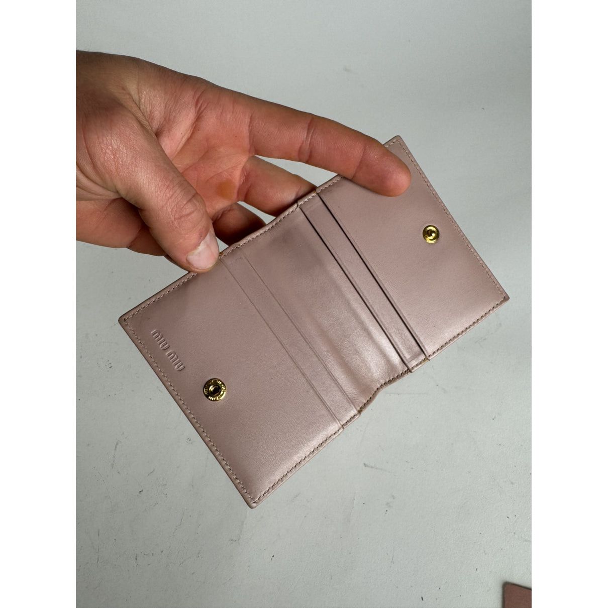 Miu Miu Camel Leather Purse Size ONE SIZE - 5 Thumbnail