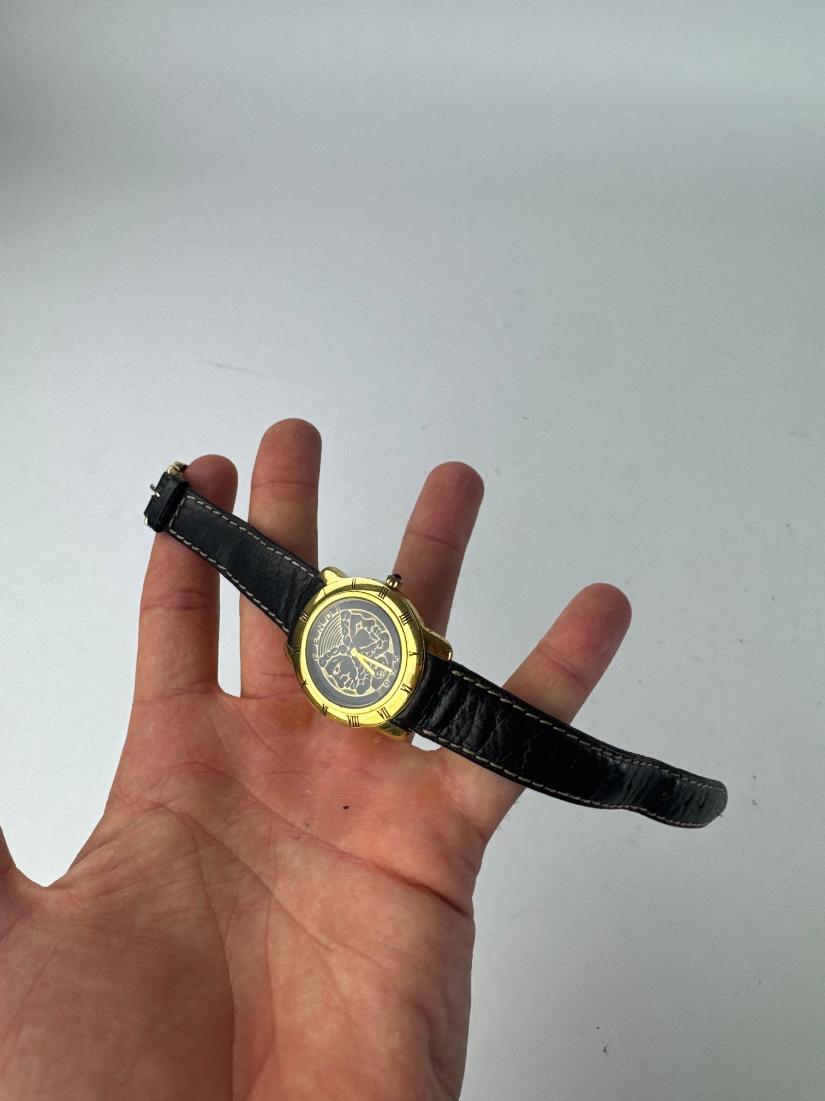 Fendi Vintage 2 Face Watch Gold black Size ONE SIZE - 5 Thumbnail