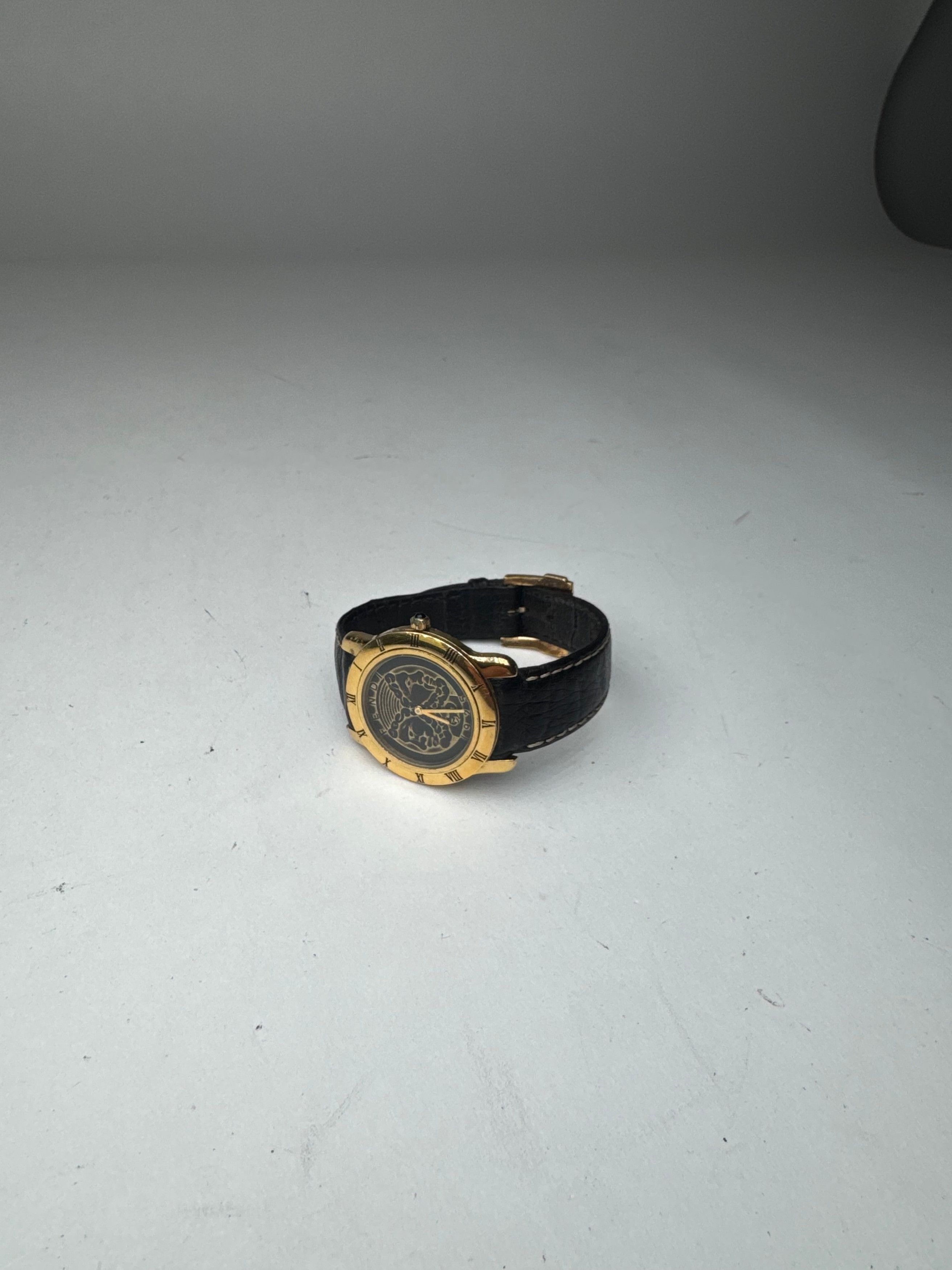 Fendi Vintage 2 Face Watch Gold black Size ONE SIZE - 13 Thumbnail