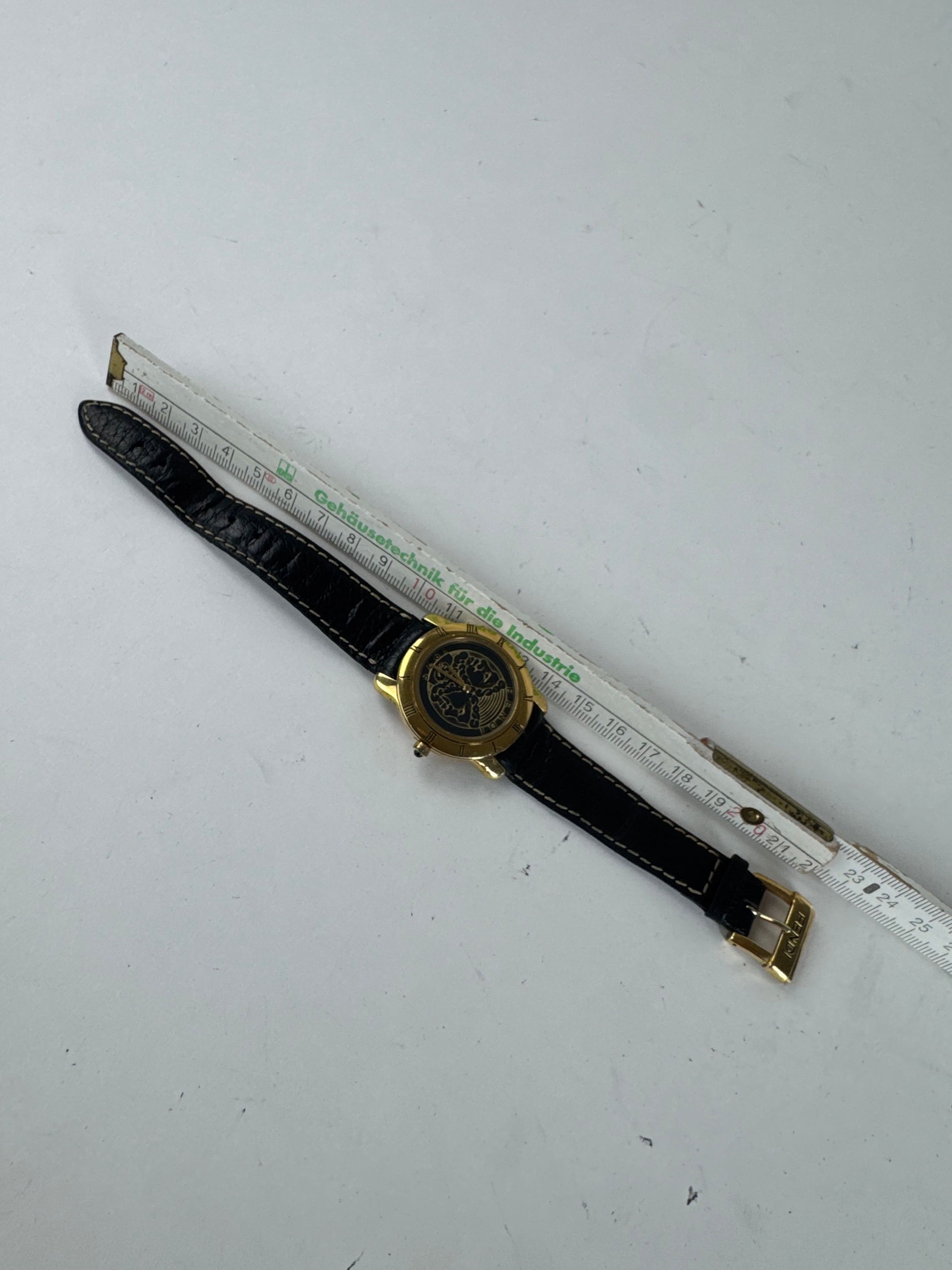 Fendi Vintage 2 Face Watch Gold black Size ONE SIZE - 10 Thumbnail