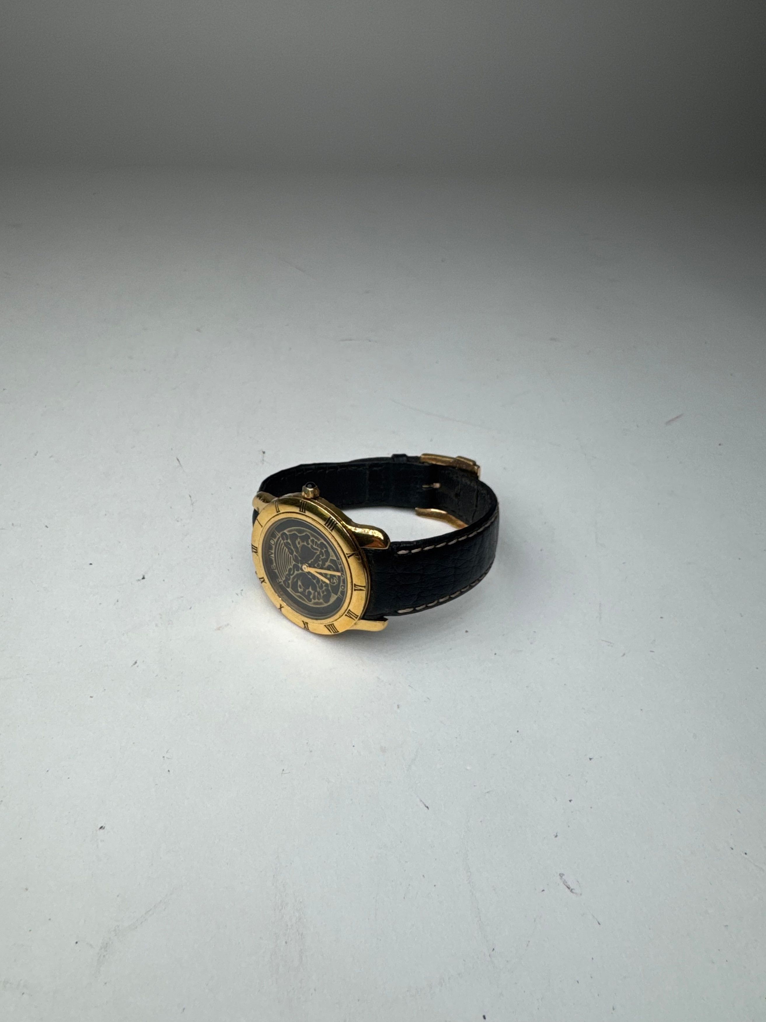 Fendi Vintage 2 Face Watch Gold black Size ONE SIZE - 11 Thumbnail